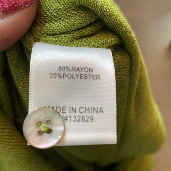 Lovers And Friends Revolve Kayla Midi Dress Green Lightweight Size Small NWT - Picture 8 of 9